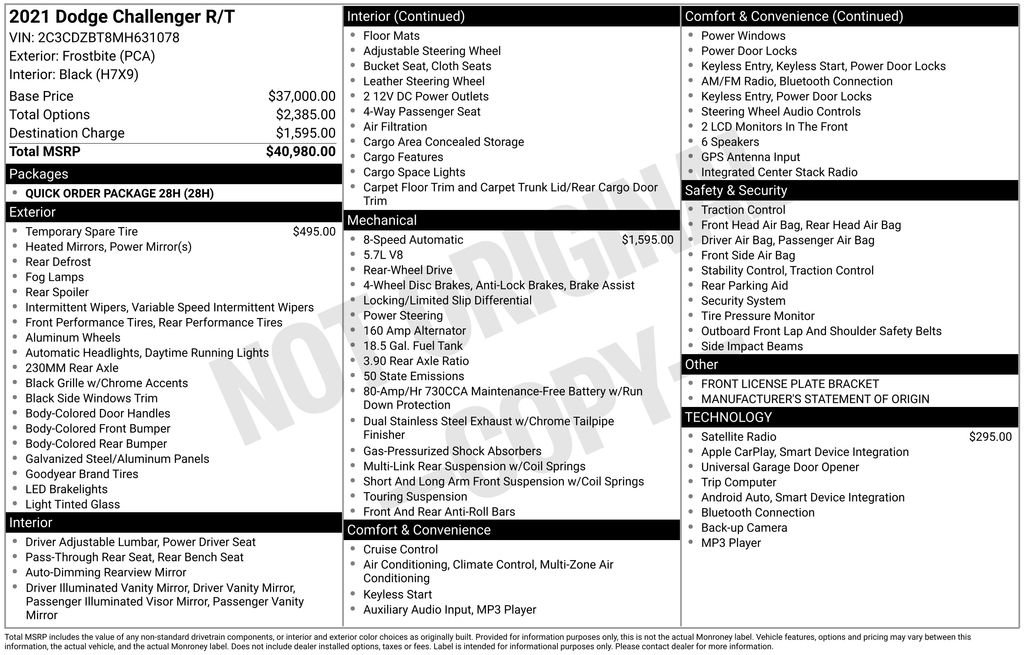 Used 2021 Dodge Challenger R/T image 34