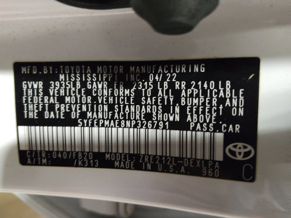 Used 2022 Toyota Corolla LE FWD image 33