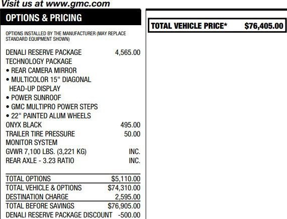 Used 2026 GMC Sierra 1500 Denali w/ Denali Reserve Package image 2