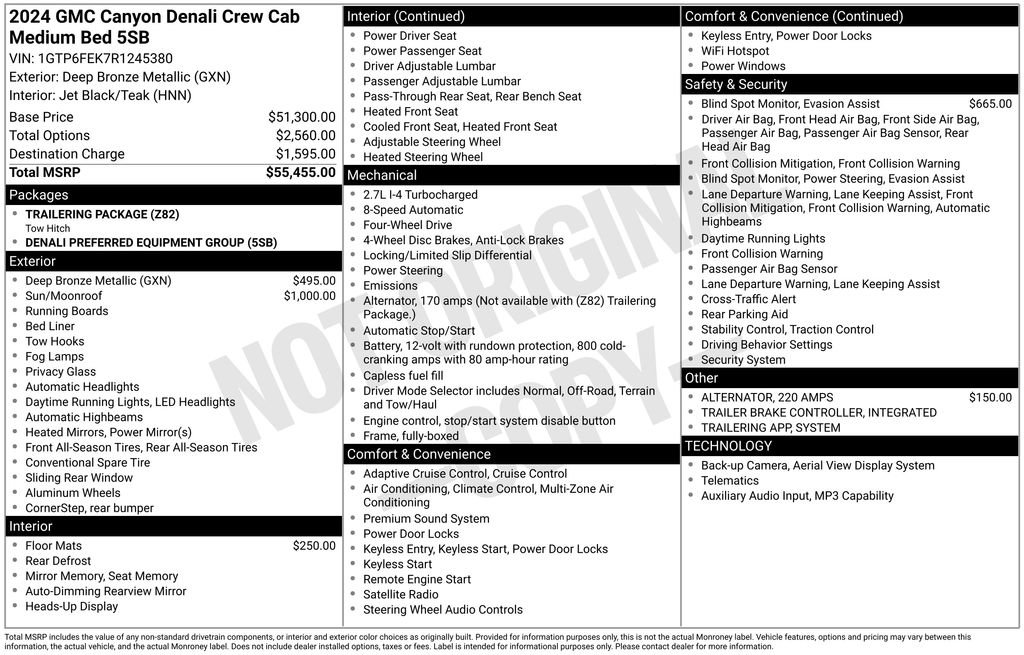 Used 2024 GMC Canyon Denali image 6