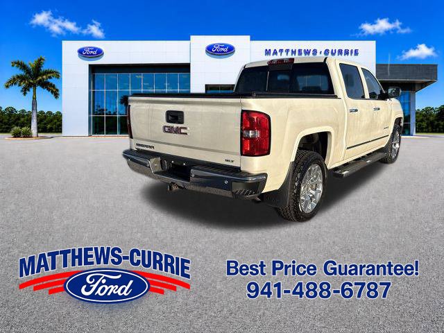 Used 2015 GMC Sierra 1500 SLT w/ SLT Crew Cab Value Package AWD/4WD image 4
