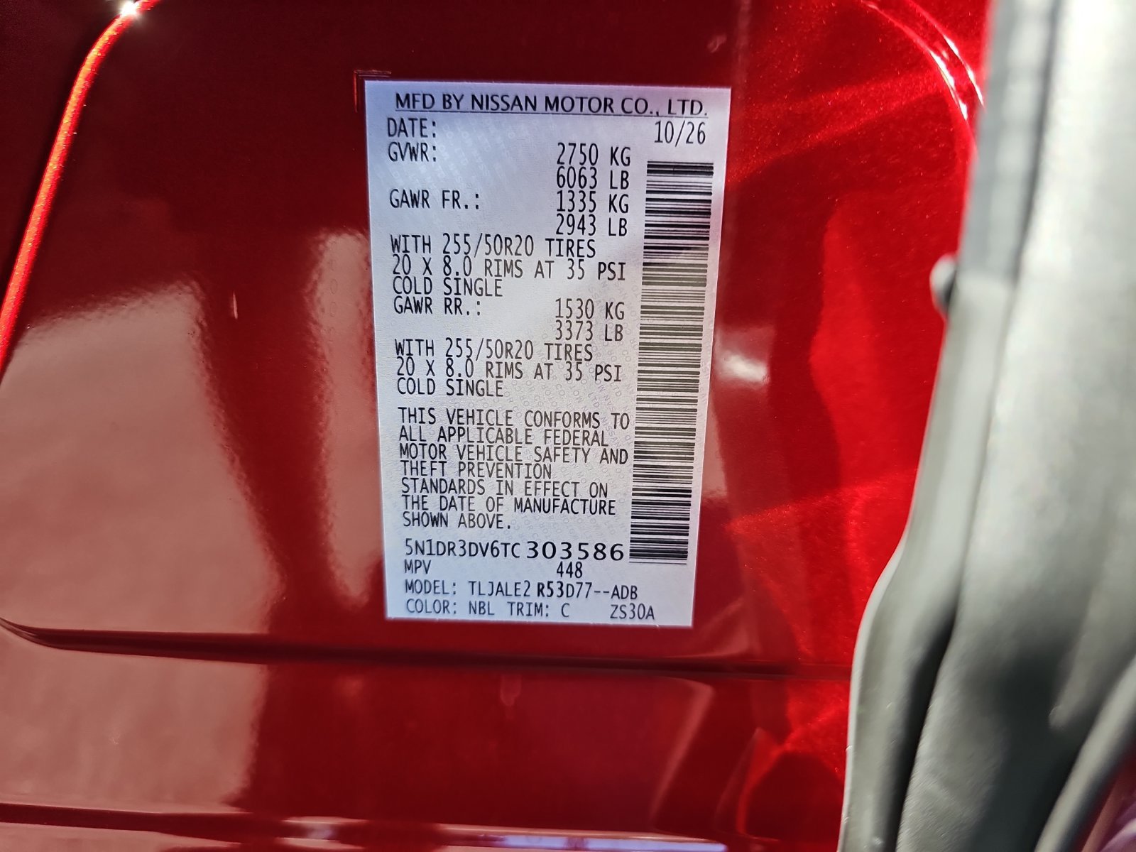 New 2026 Nissan Pathfinder Platinum FWD image 33