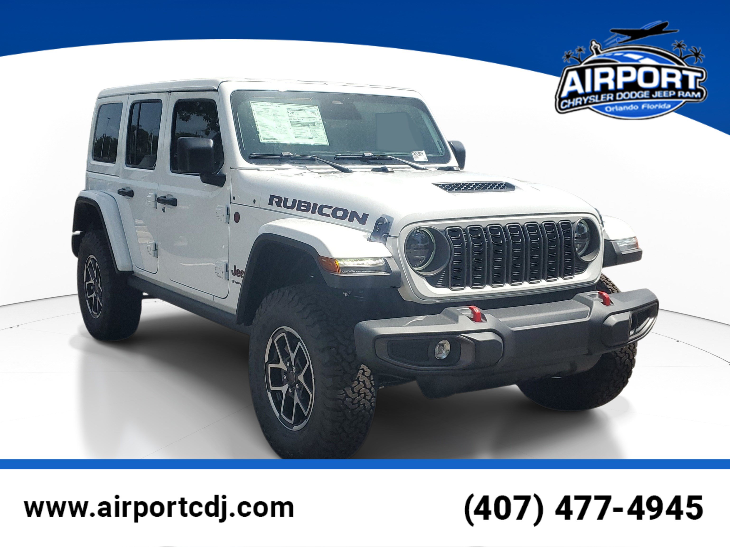 New 2026 Jeep Wrangler Unlimited Rubicon w/ Safety Group AWD/4WD image 1