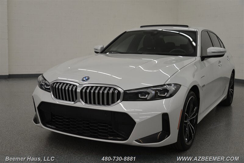 Used 2023 BMW 330e w/ M Sport Package RWD image 2