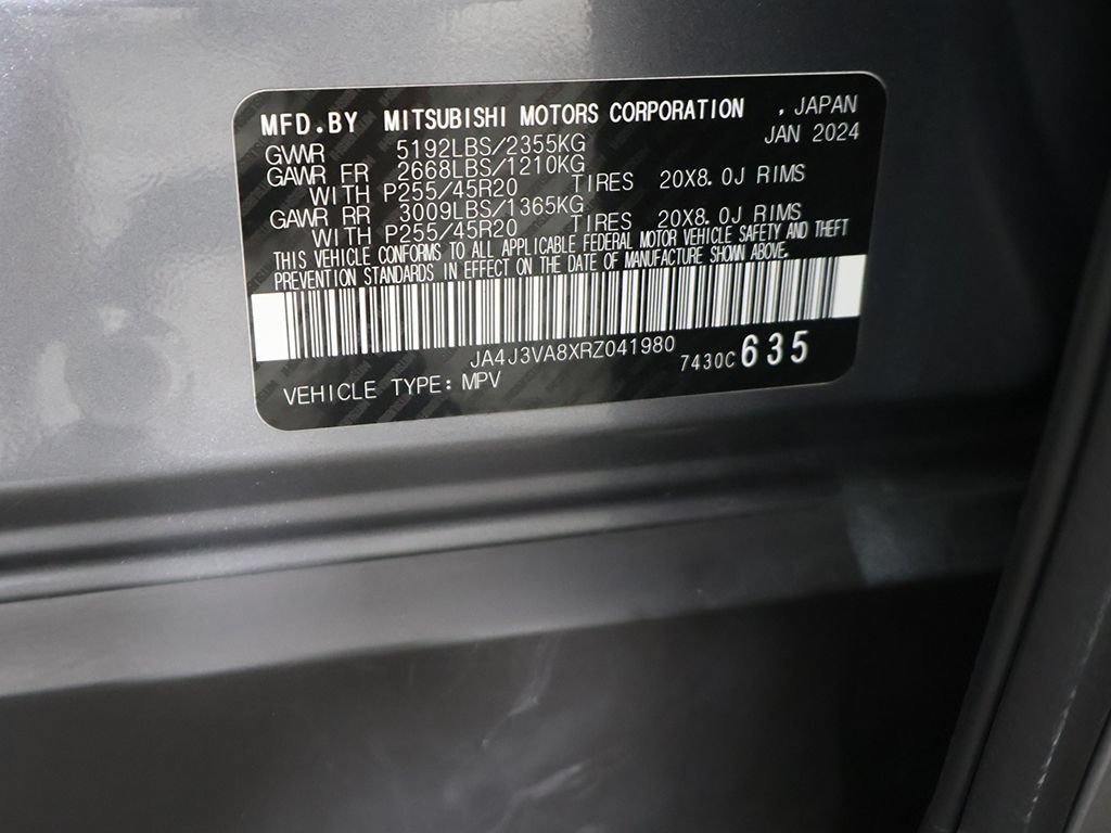 Used 2024 Mitsubishi Outlander SE Black Edition FWD image 54
