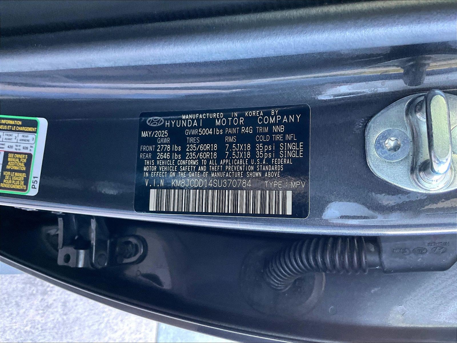 Used 2025 Hyundai Tucson SEL AWD/4WD image 19