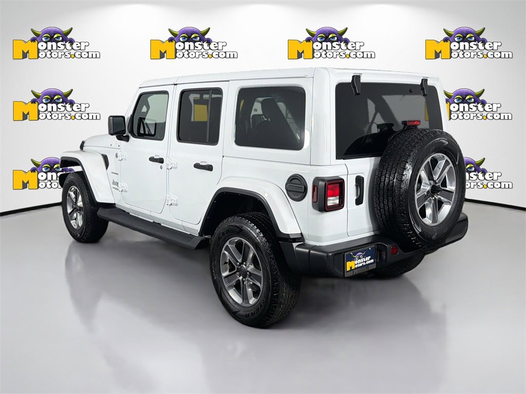 Used 2021 Jeep Wrangler Unlimited Sahara w/ Uconnect 4C Nav & Sound Group image 7