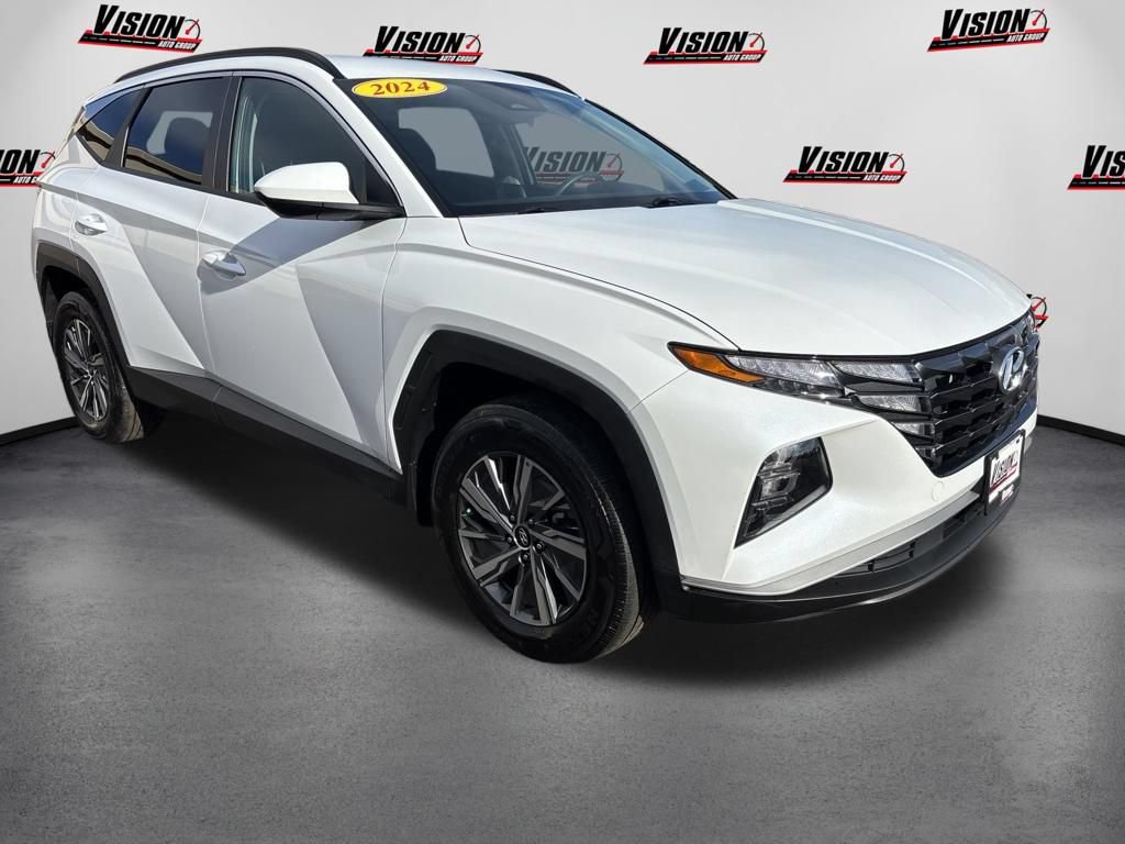 Used 2024 Hyundai Tucson Blue AWD/4WD image 3