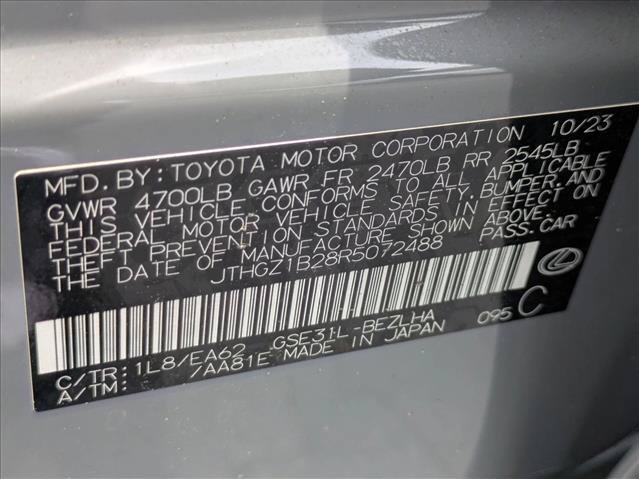 Certified 2024 Lexus IS 350 F Sport w/ Memory Package RWD image 23