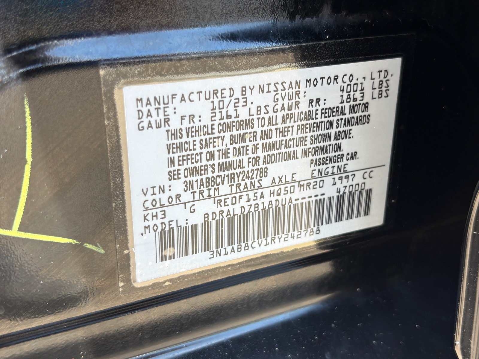 Used 2024 Nissan Sentra SV FWD image 32