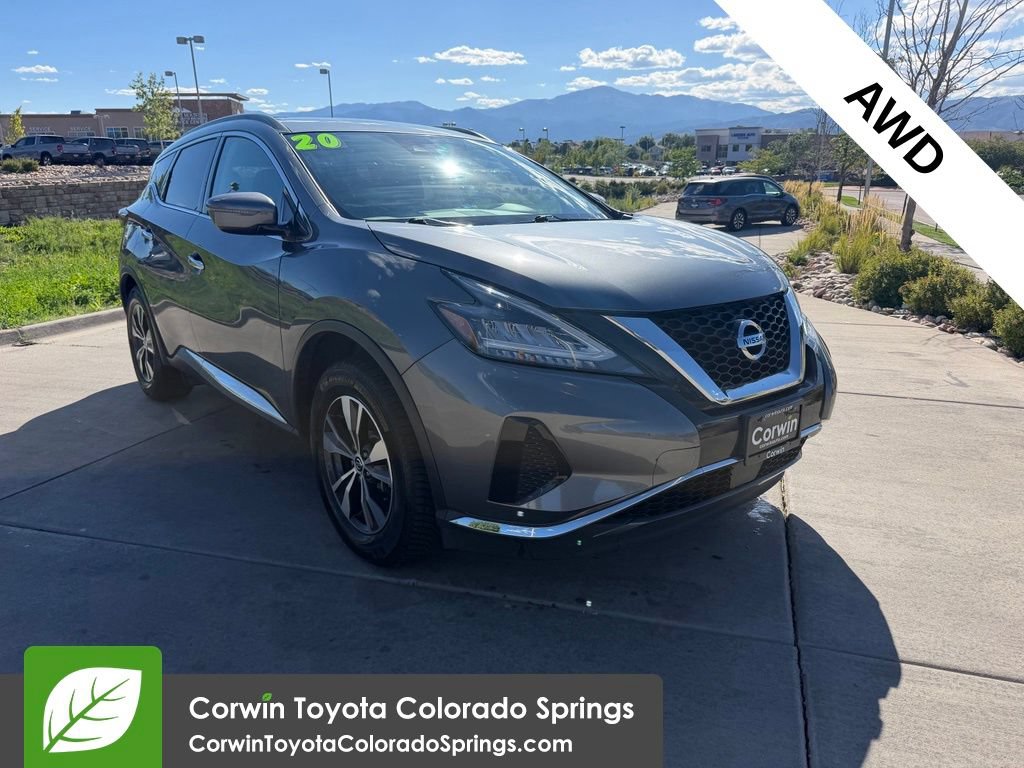 Used 2020 Nissan Murano SV AWD/4WD image 1