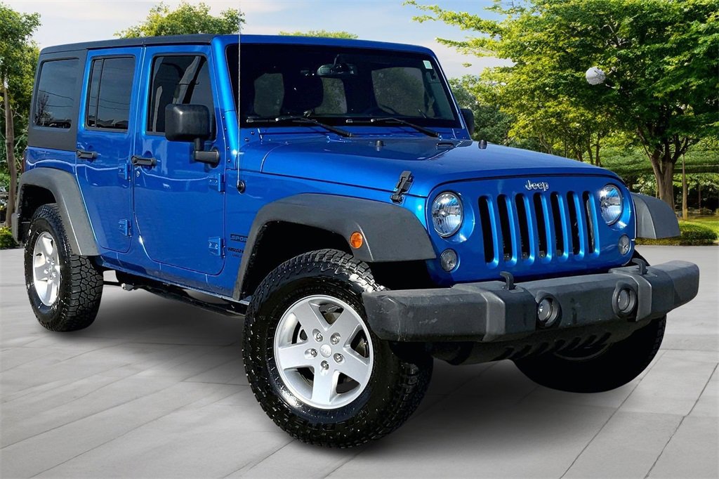 Used 2016 Jeep Wrangler Unlimited Sport w/ Quick Order Package 24S image 3