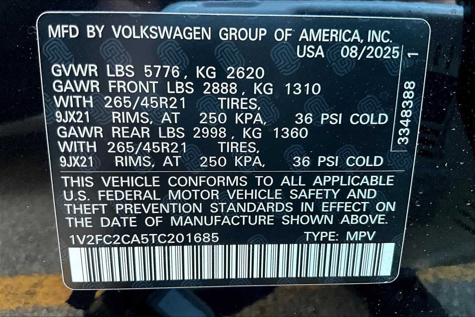 New 2026 Volkswagen Atlas Cross Sport SEL Premium R-Line AWD/4WD image 18