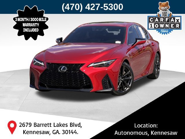 Used 2024 Lexus IS 350 F Sport