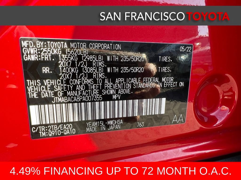 Certified 2023 Toyota bZ4X Limited image 40