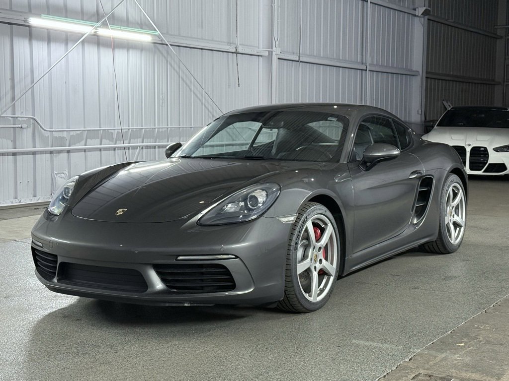 Used 2018 Porsche 718 Cayman S w/ Sport Chrono Package image 1