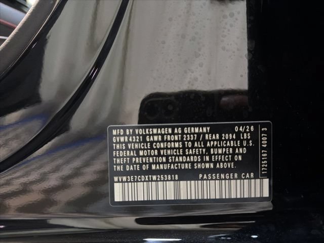 New 2026 Volkswagen GTI SE FWD image 42