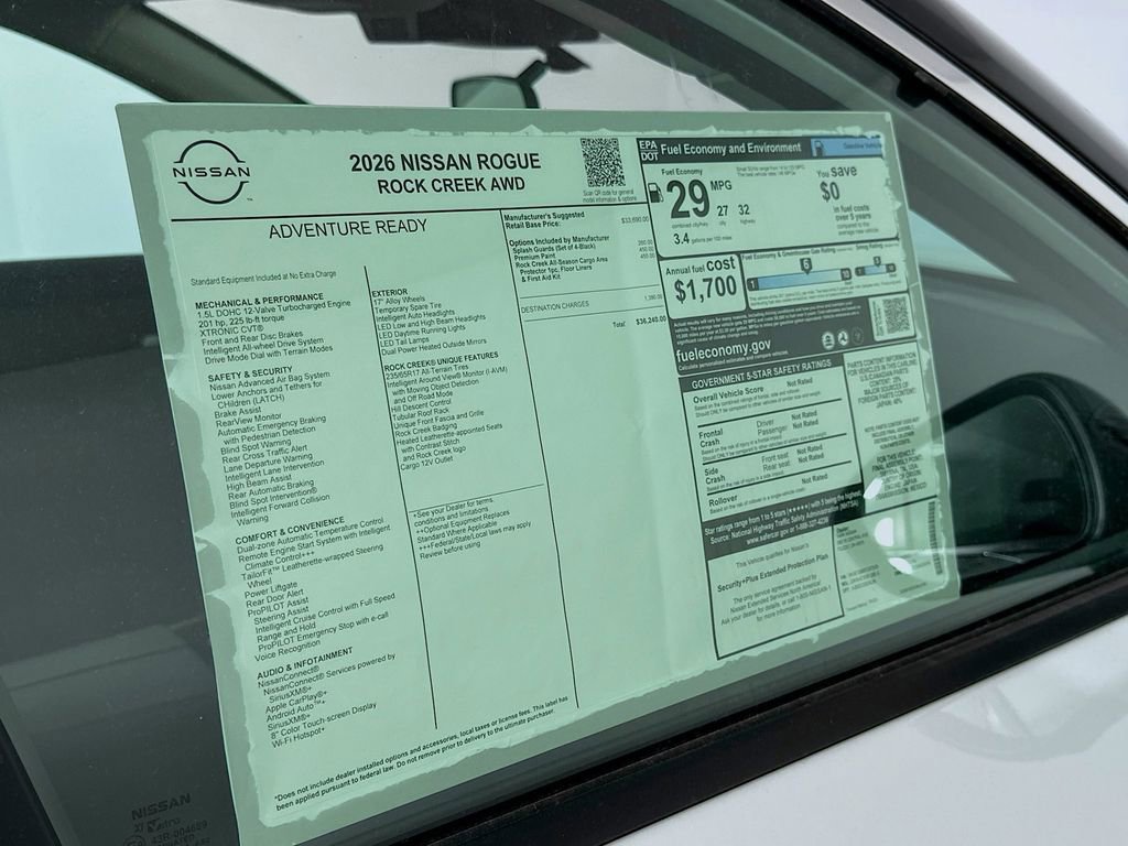 New 2026 Nissan Rogue SV image 13