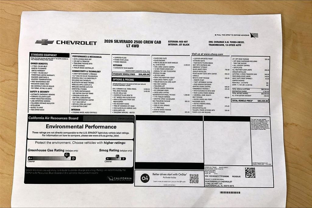 New 2026 Chevrolet Silverado 2500 LT w/ Trail Boss Package image 14
