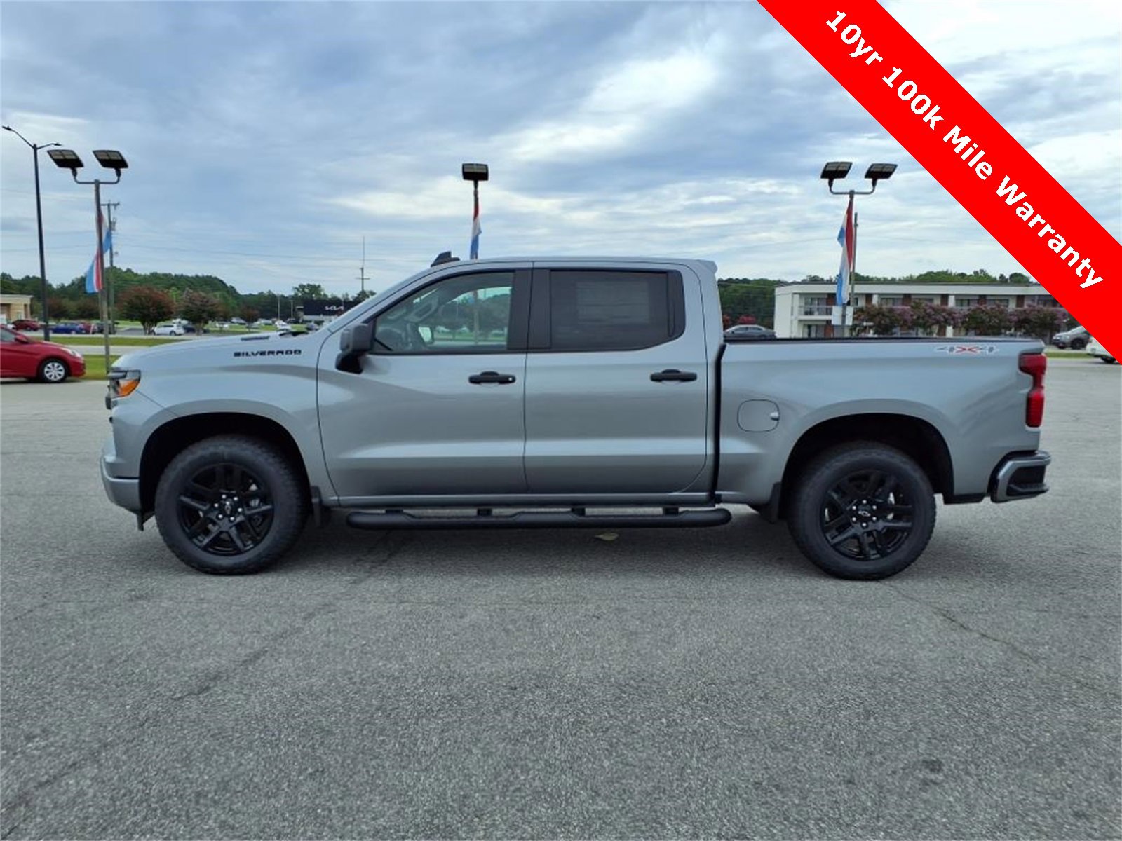 New 2025 Chevrolet Silverado 1500 Custom w/ Turbomax Blackout Package image 2