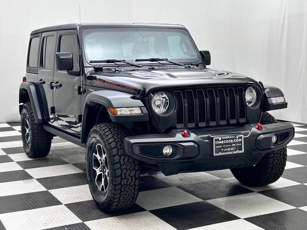 Used 2023 Jeep Wrangler Unlimited Rubicon w/ Cold Weather Group AWD/4WD image 2