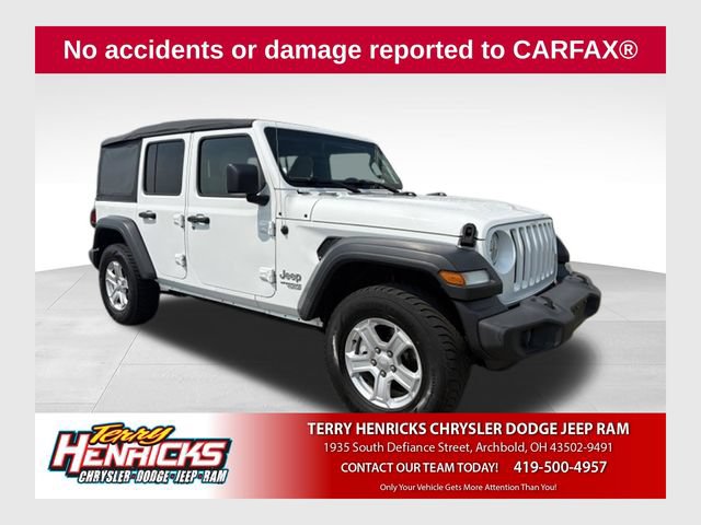 Used 2018 Jeep Wrangler Unlimited Sport S