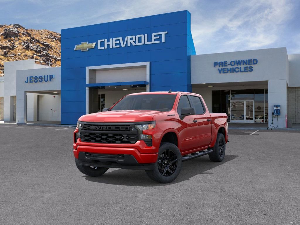 New 2026 Chevrolet Silverado 1500 Custom w/ Turbomax Blackout Package image 8