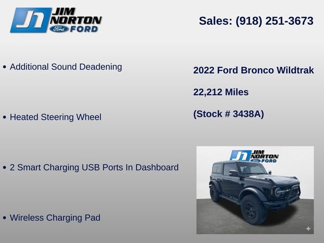 Used 2022 Ford Bronco Wildtrak image 17