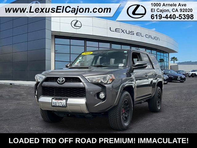 Used 2018 Toyota 4Runner TRD Off-Road Premium AWD/4WD image 1