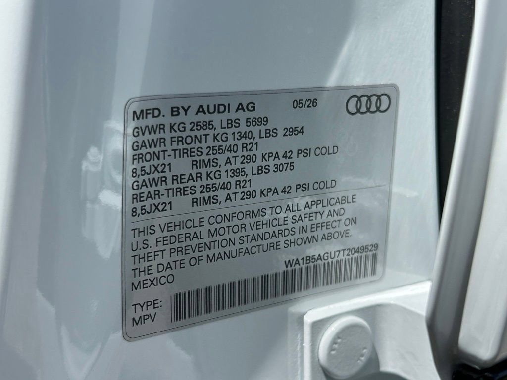 New 2026 Audi SQ5 Premium Plus AWD/4WD image 57