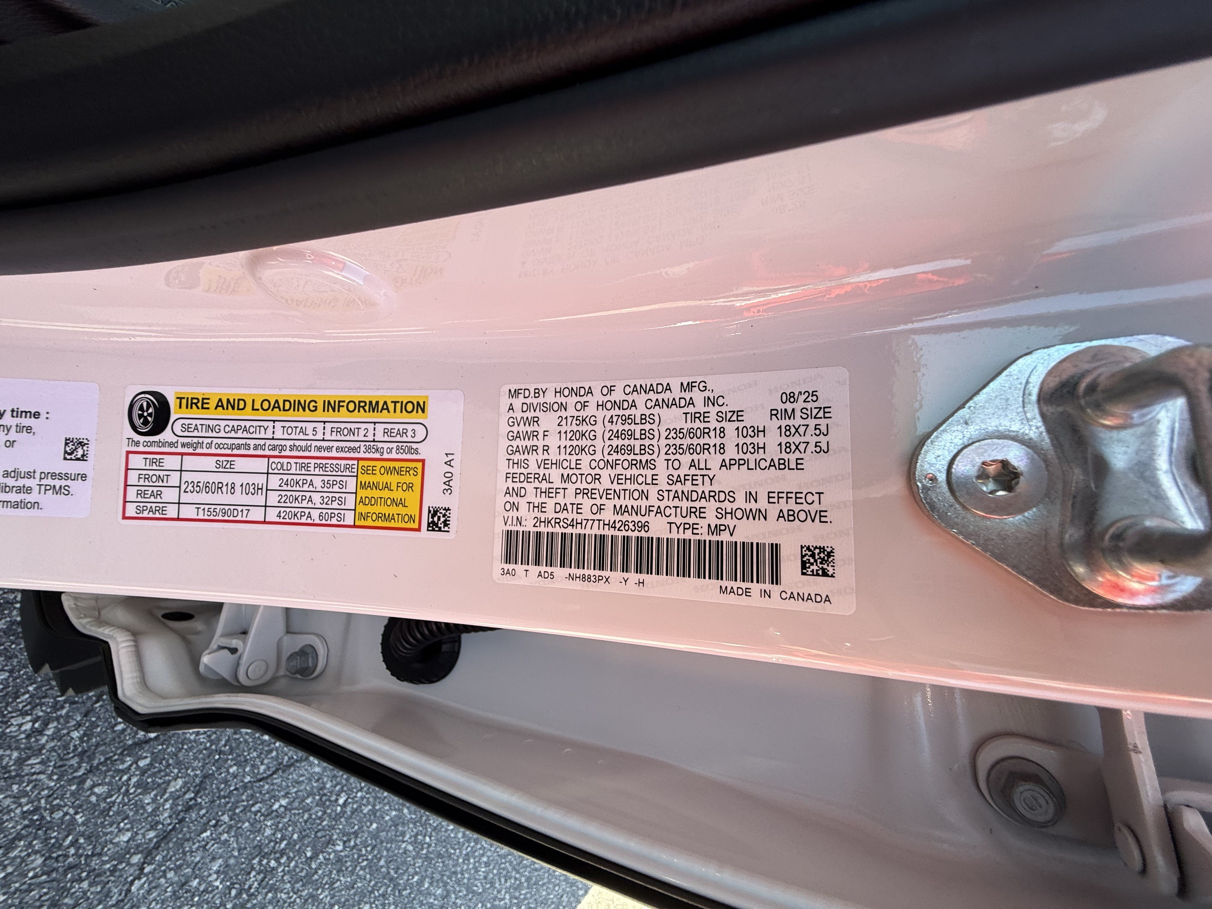 New 2027 Honda CR-V EX-L image 15