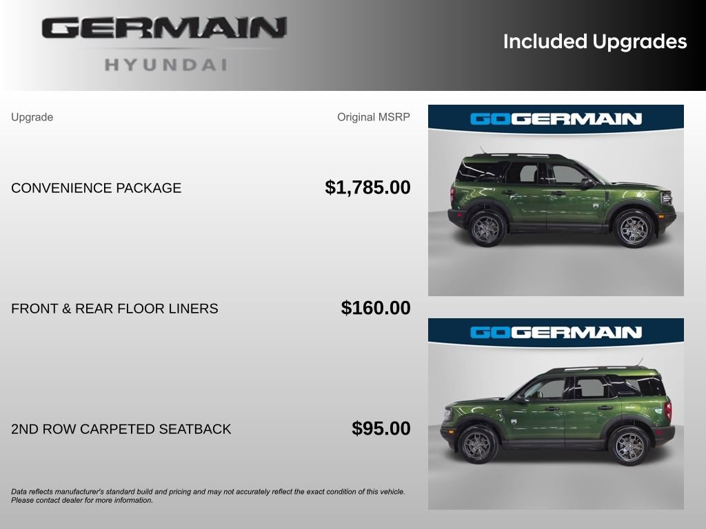 Used 2023 Ford Bronco Sport Big Bend w/ Convenience Package AWD/4WD image 36
