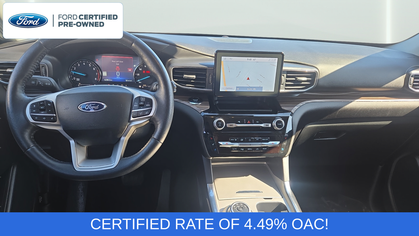 Certified 2023 Ford Explorer Limited AWD/4WD image 9