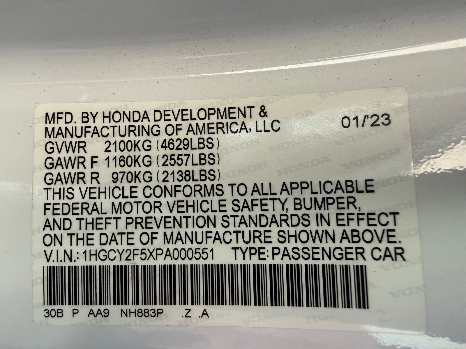 Used 2023 Honda Accord Sport image 43