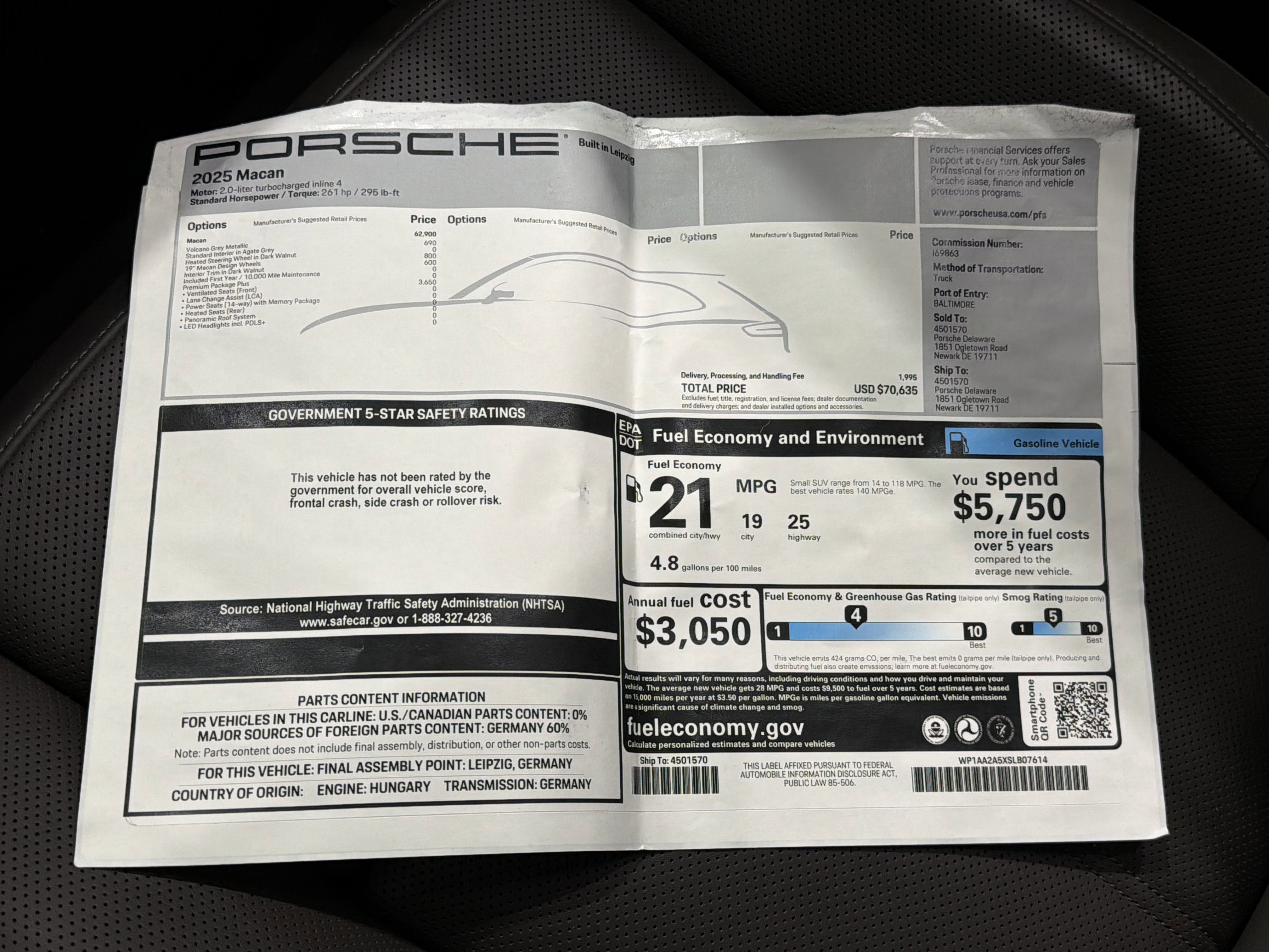Certified 2025 Porsche Macan image 55