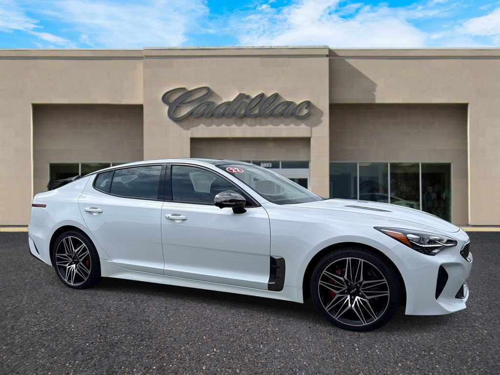 Used 2022 Kia Stinger GT2 w/ Red Interior Color Package RWD video 1