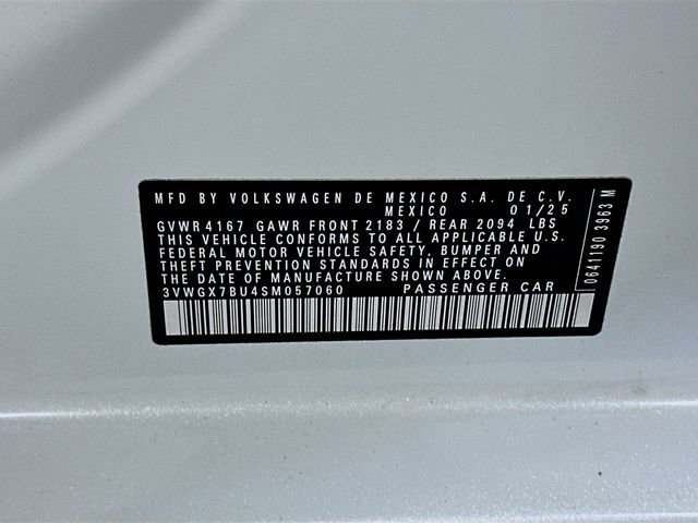 Used 2025 Volkswagen Jetta SEL FWD image 34