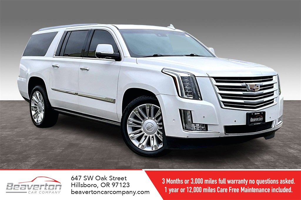 Used 2018 Cadillac Escalade ESV Platinum