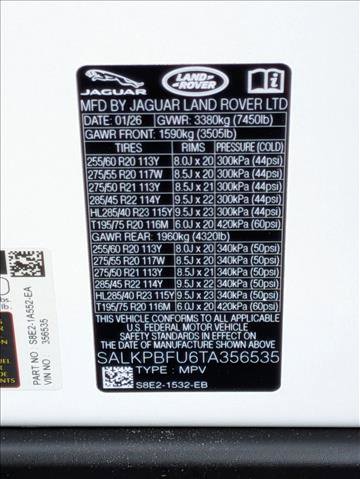 New 2026 Land Rover Range Rover Long Wheelbase SE image 17