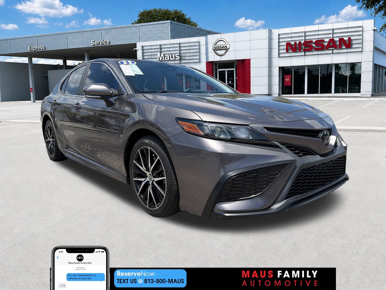 Used 2022 Toyota Camry SE w/ Convenience Package