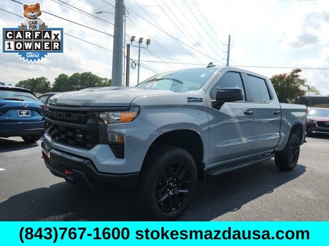 Used 2024 Chevrolet Silverado 1500 Custom Trail Boss w/ LPO, Dark Essentials Package AWD/4WD image 12