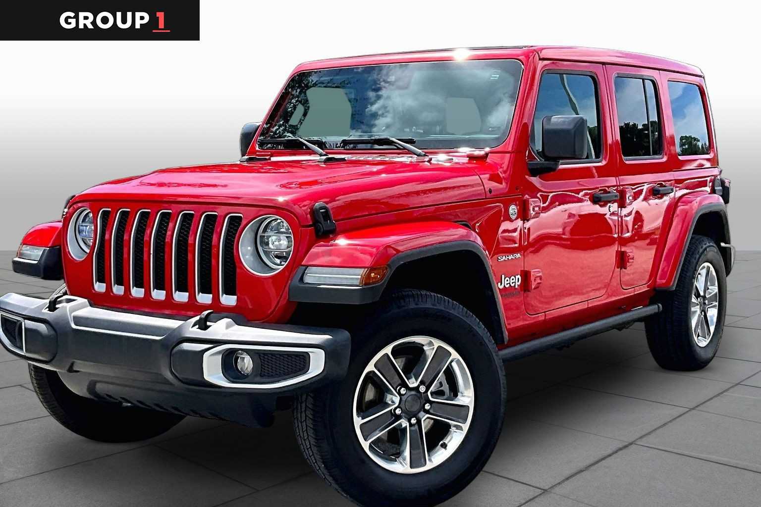 Used 2021 Jeep Wrangler Unlimited Sahara