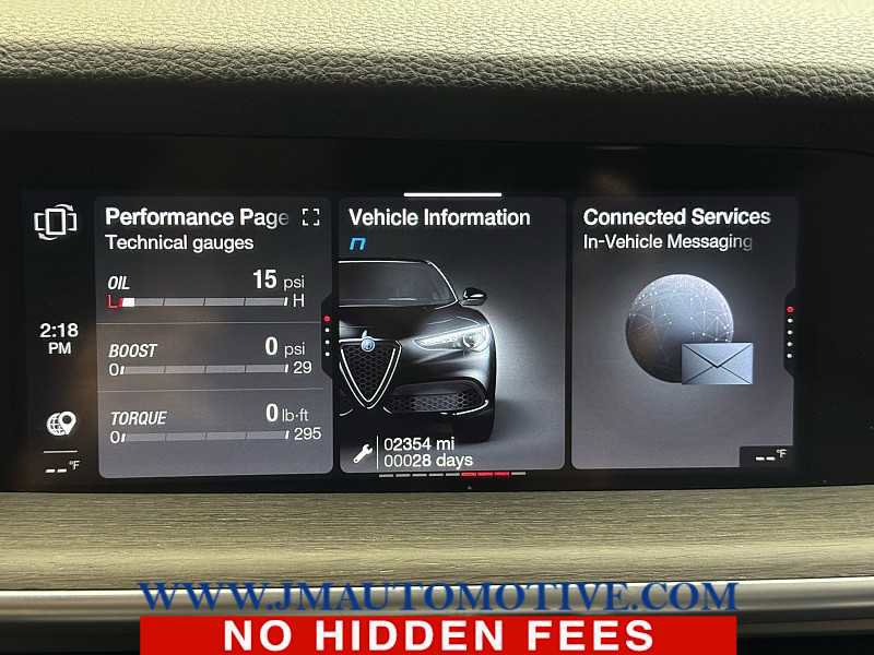 Used 2022 Alfa Romeo Stelvio Ti w/ Active Assist Plus Package image 28