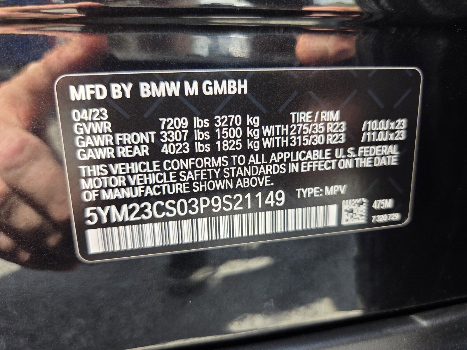 Used 2023 BMW XM w/ M Driver's Package image 19