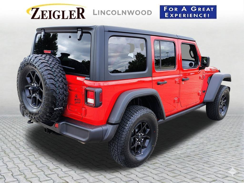 Used 2025 Jeep Wrangler Unlimited Sport AWD/4WD image 10