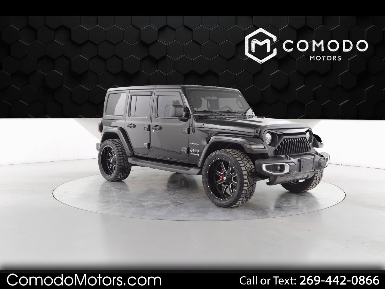 Used 2021 Jeep Wrangler Unlimited Sahara image 1