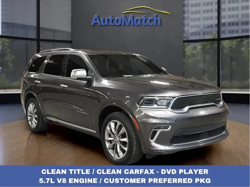 Used 2021 Dodge Durango Citadel w/ Premium Entertainment Group AWD/4WD image 1