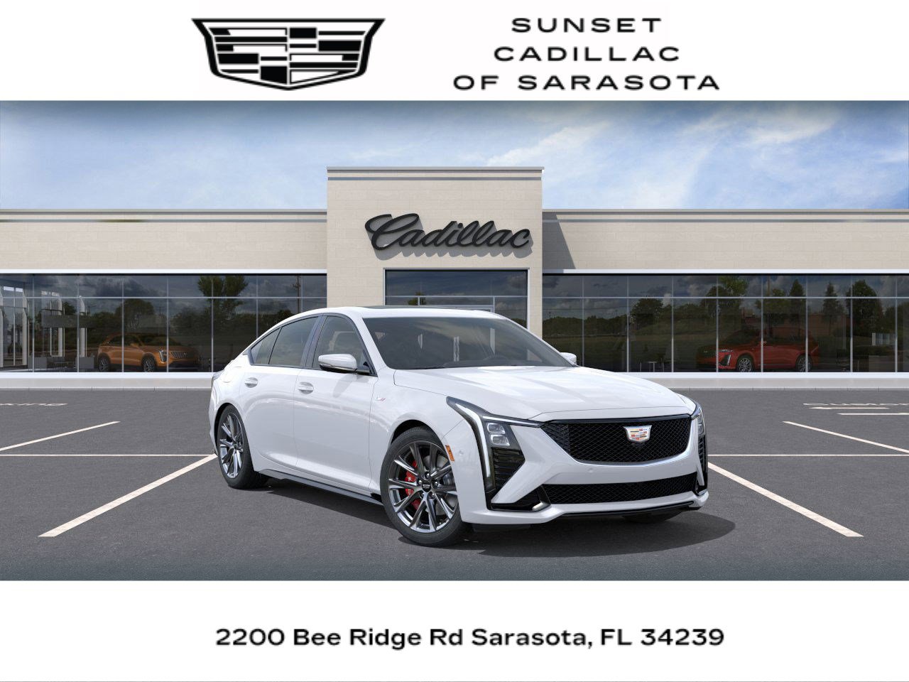 New 2026 Cadillac CT5 V w/ Platinum Package image 1