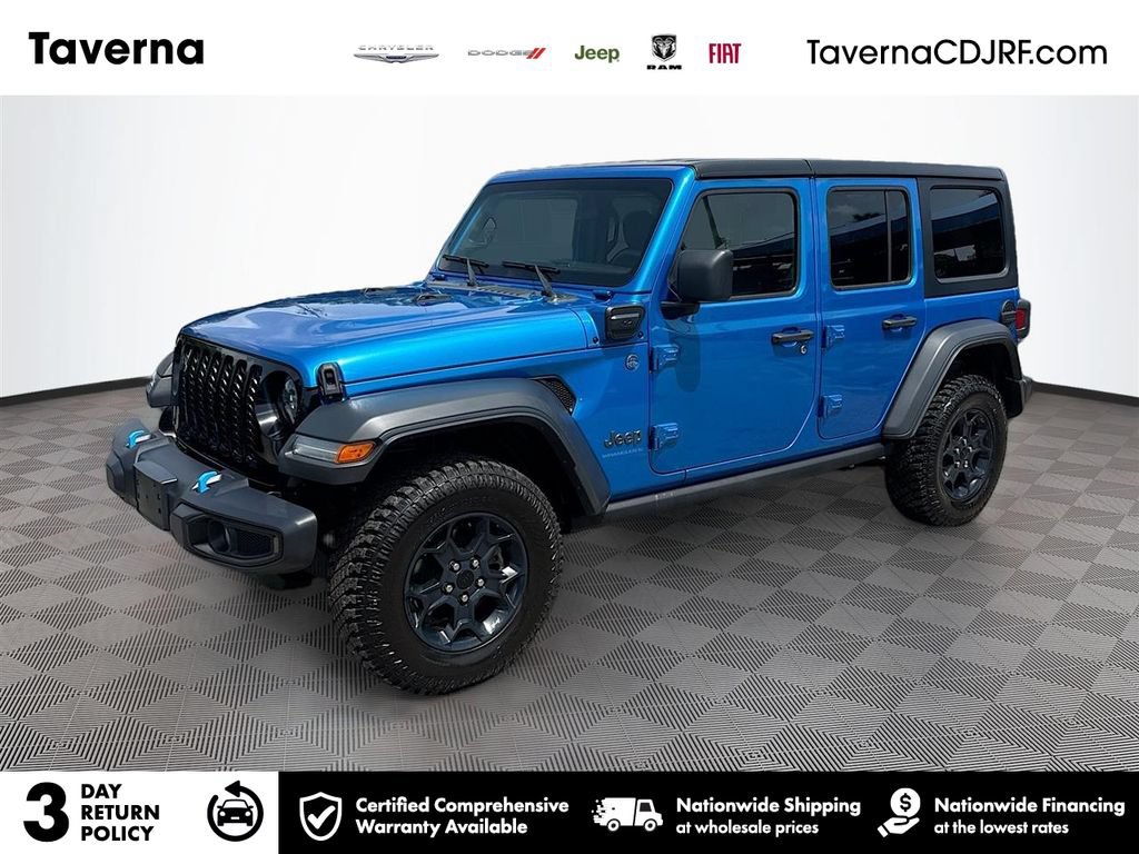 Used 2023 Jeep Wrangler Unlimited w/ Cold Weather Group
