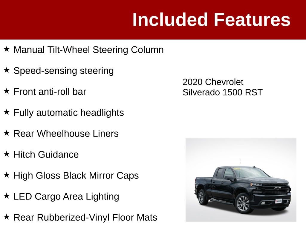 Used 2020 Chevrolet Silverado 1500 RST AWD/4WD image 4